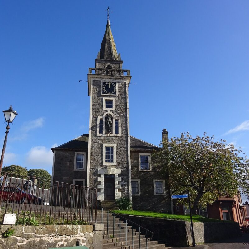 Kilbarchan Steeple front elevation.