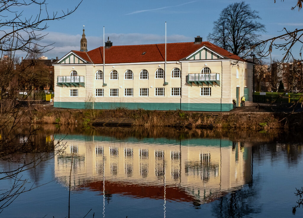West Boathouse after renewal.