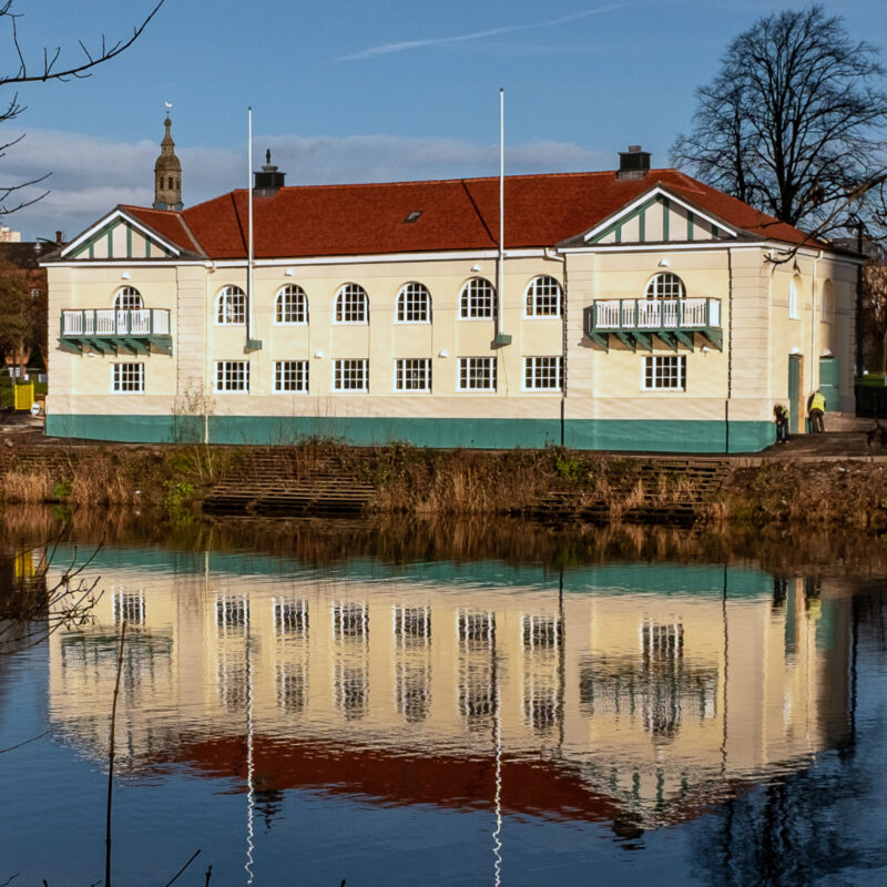 West Boathouse after renewal.