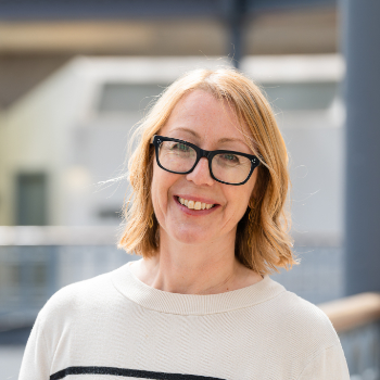 A photo of Ingrid Shearer in the Briggait.